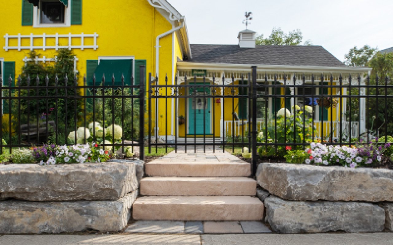 Front entrance
