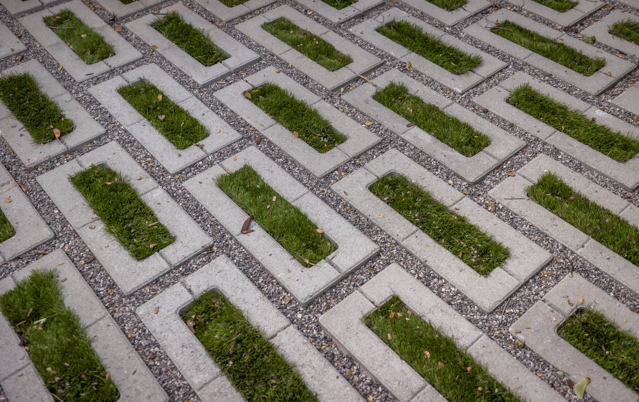 Permeable pavers in Hamilton